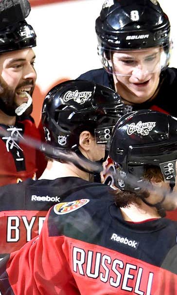 Bollig, Diaz lead streaking Flames to 3-goal win over Jets